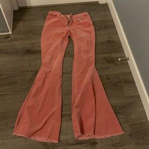 Saints And Hearts Corduroy Bell Bottom Jeans